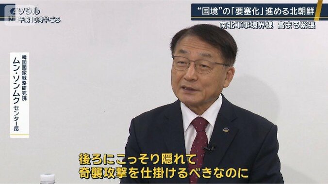 韓国国家戦略研究院　ムン・ソンムク　センター長
