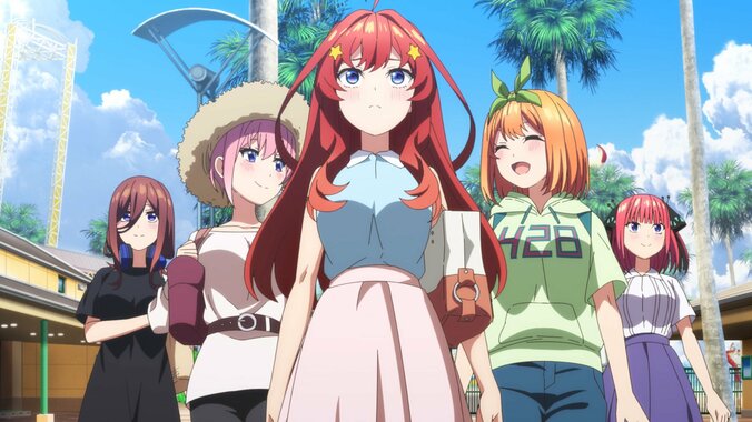 【写真・画像】SPアニメ『五等分の花嫁＊』ABEMAで配信決定＆過去シリーズ一挙配信！クリスマスイヴ限定で無料　5枚目