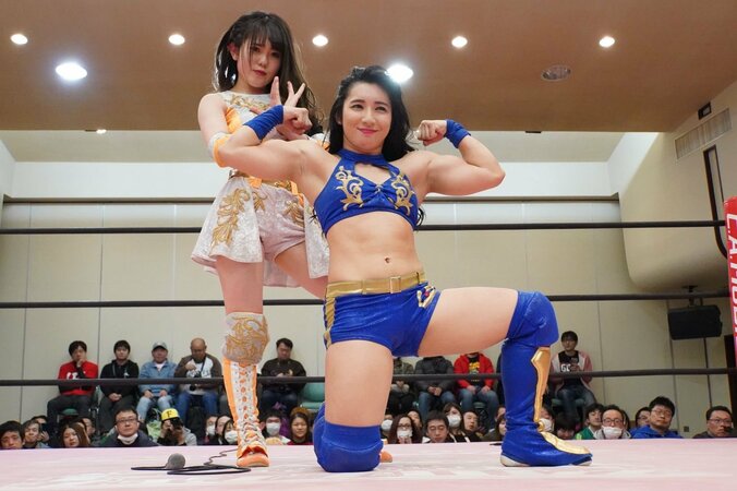 “筋肉アイドル”・才木玲佳、3度目のベルト獲得へ　小橋マリカと組んで東京女子タッグ王座に再挑戦！ 2枚目