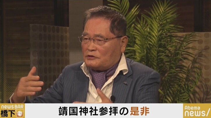 「表出ろ、お前!」総理の靖国神社参拝をめぐって橋下氏と亀井静香氏がバトル