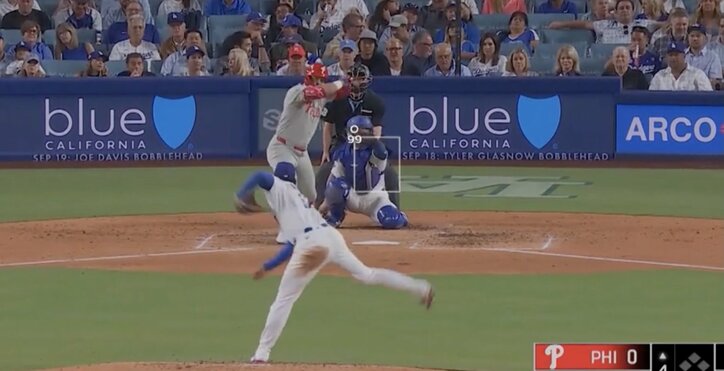 【写真・画像】何が起きた？ 大谷翔平、ストレートが“異常事態”「いきなり？」「出力上げすぎ」160キロ超え“剛速球”連発→球場全体が異様な雰囲気になる　1枚目