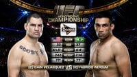 UFC 188 ファブリシオ･ヴェウドゥム vs ケイン･ヴェラスケス | AbemaTV