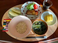 花田虎上『オートミール茶漬け』