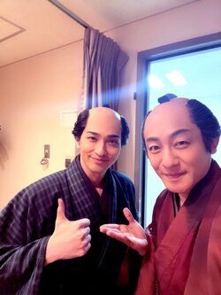 片岡愛之助、『べらぼう』主演・横浜流星との2ショット公開「とても盛り上がりました!!!!!!」