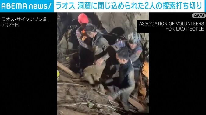 ラオスの洞窟