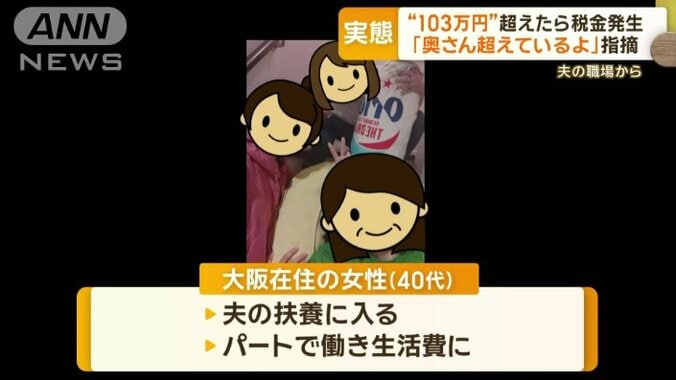 パートで働く大阪在住の女性（40代）