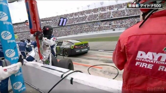 【写真・画像】ホイールが止まってない…まさかの事態も“他人のピット”で「締めてもらいました」 信じ難い珍事に現役レーサーも驚き「ないですね（笑）」　1枚目