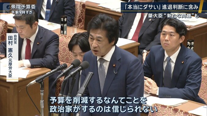 自民党 田村憲久元厚労大臣