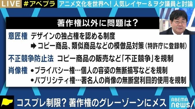 “文化が衰退?”と懸念の声も…誤解が拡散?山田太郎議員がコスプレと著作権のルール化の必要性と難しさを解説 5枚目