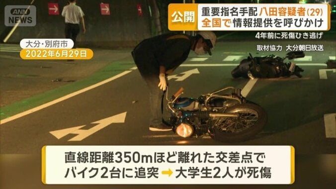 大学生2人が死傷