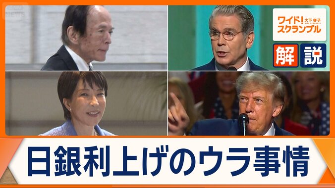 日銀が利上げ決定　1.25％程度に　高市政権で3度目　「世界同時利上げ」の流れも 1枚目