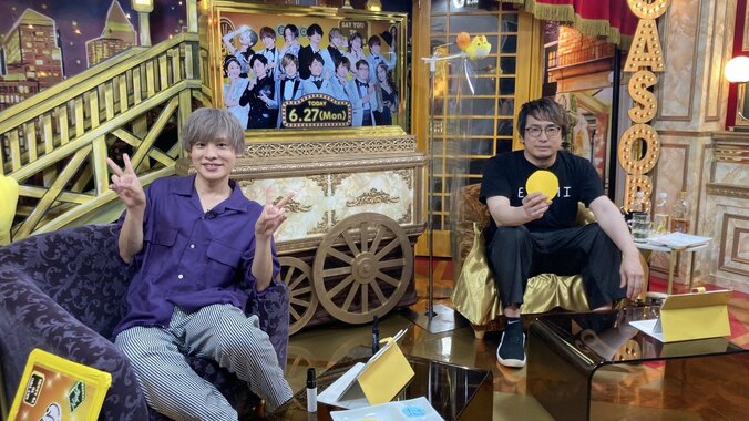 安元洋貴＆岡本信彦が歌以外の“FIRST TAKE”に挑戦!?『声優と夜あそび』 1枚目