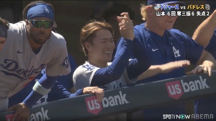 【写真・画像】「ワオ！」大谷翔平の“強烈”45号弾、松井裕樹は口半開きで“唖然” 高めの真っ直ぐ「打っちゃうのよ」フルスイングの一撃に解説者も脱帽　1枚目