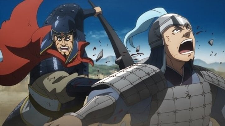 アニメ「キングダム」蒙武vs汗明、ついに両者の戦いが始まる！第13話先行カット＆あらすじ公開