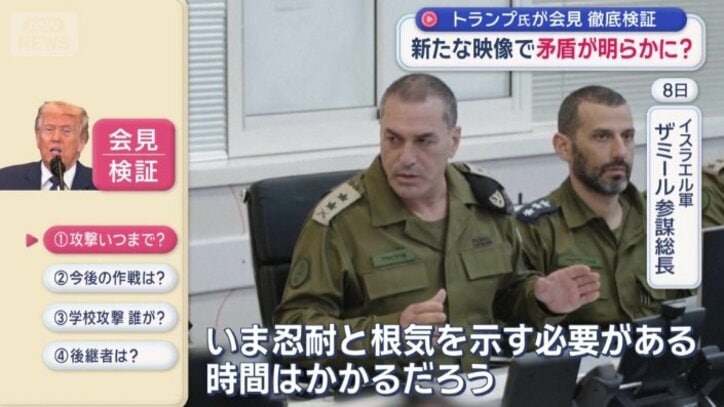 イスラエル軍　ザミール参謀総長