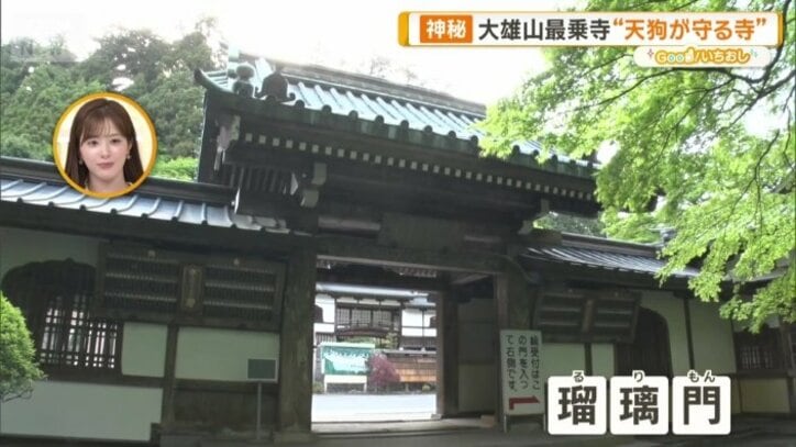瑠璃門をくぐると…