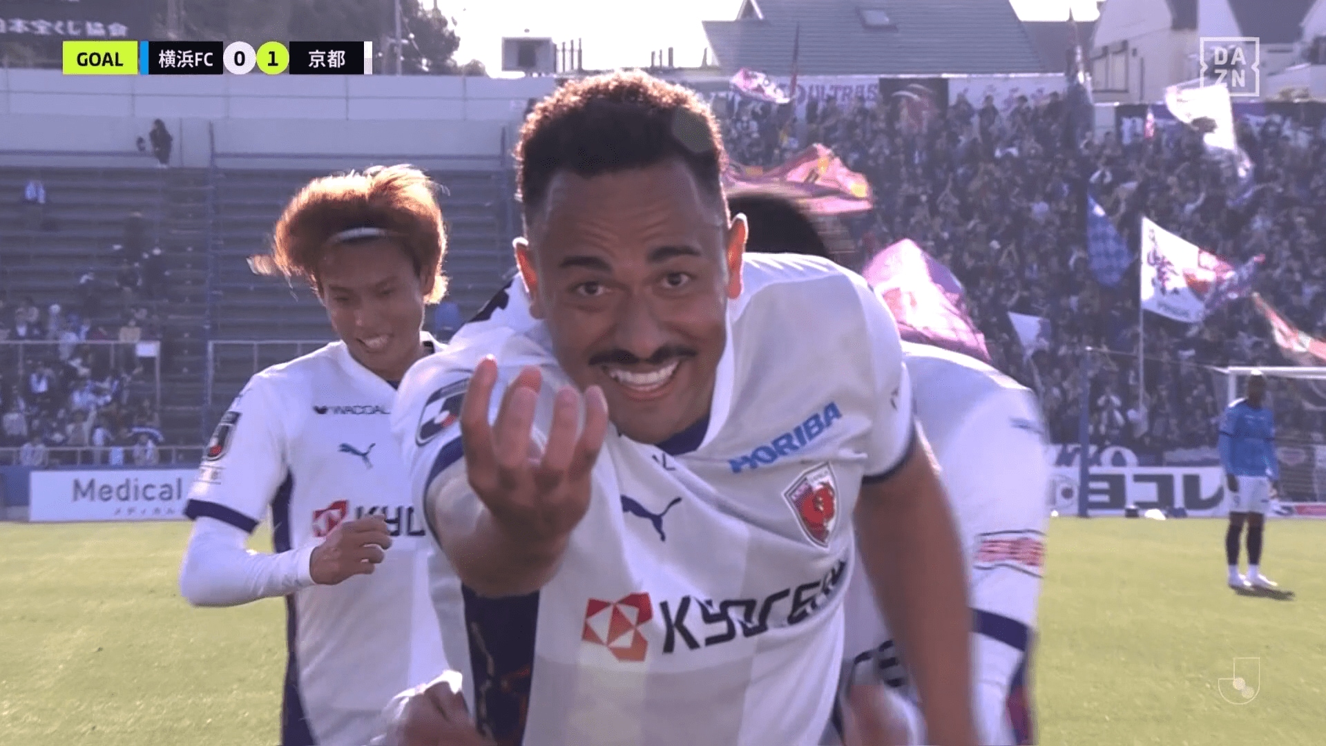 トゥーリオの絶品アシストから得点したエリアス