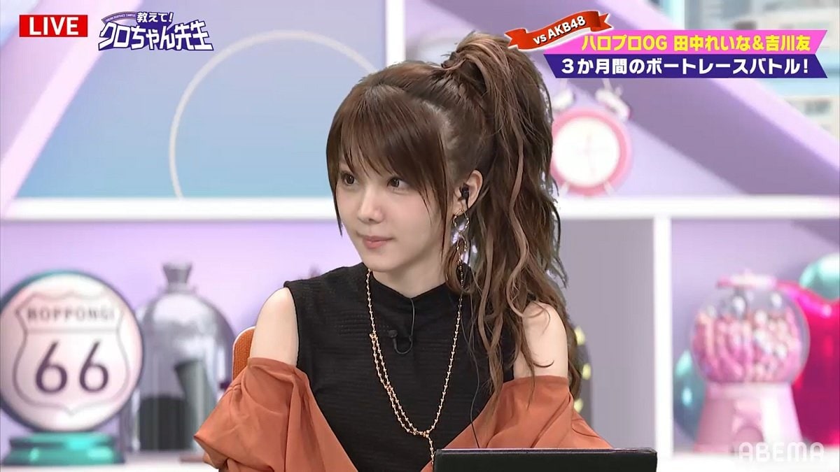 田中れいながモー娘。時代の厳しい掟を回想 先に髪型セットも