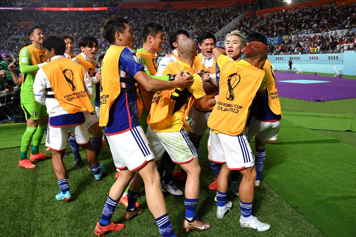 日本代表、世界を驚かせる歴史的なジャイアントキリング！ドイツ代表に
