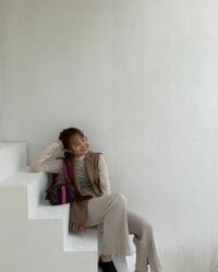 「可愛すぎて鼻血出ました」「尊い～」百田夏菜子、秋感じる私服姿に称賛の声