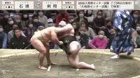 【映像】石浦、ひねりをきかせて巨漢力士を12秒撃破