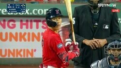 吉田正尚、本拠地最終戦で代打送られ退く 2打数無安打もメジャー1年目で今季ホーム打率3割を達成