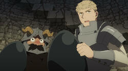 アニメ「ダンジョン飯」第9話、顔が腫れたライオスに吹き出す視聴者続出「原作よりやばくて爆笑」「目が3になってる笑」