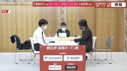 豊島将之九段が本戦初戦突破！久保利明九段に勝利 午後2時からもう一局／将棋・朝日杯