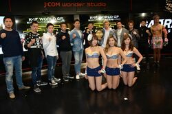 K-1決起集会にトップファイター集結　３６歳最年長・寺戸、トーナメント優勝なるか？