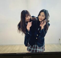 『恋ステ』ひまり＆みさの仲良し2ショットに「可愛いが渋滞だぁ」「青春って感じ！！！」の声