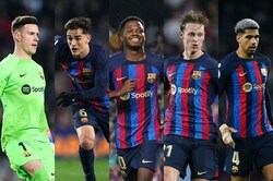 バルサ、国王杯の“エル・クラシコ”へ21名を招集…レヴァンドフスキ不在もA・ファティが復帰