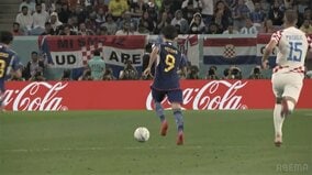 “三笘カメラ”で鳥肌ふたたび 三笘薫、スタジアムがどよめいたクロアチア戦でのドリブル＆シュートにサポーター熱狂