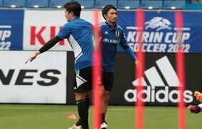 日本代表、チュニジア戦へ前日トレーニング！ 前日不参加の柴崎岳は復帰、中山雄太は続けて不在