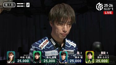 リーグ暫定4冠保持者・鈴木優、満貫くらいならいつでもアガれるという