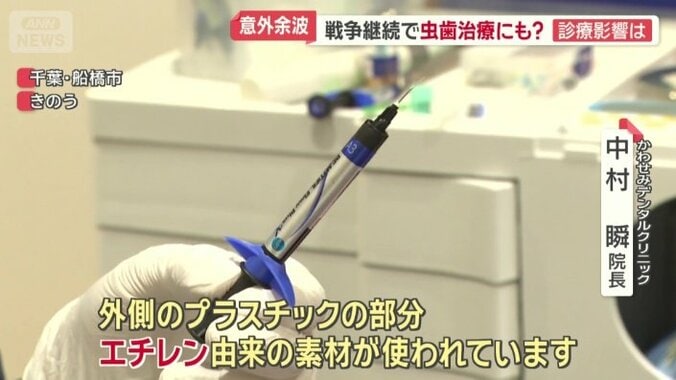 石油から作られるエチレン