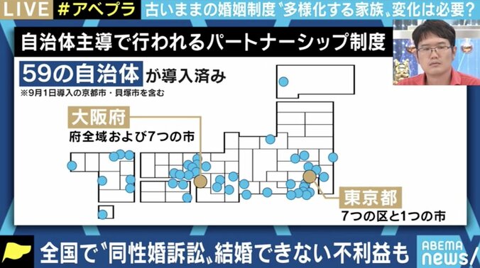 ｢一刻も早く同性婚を認めて｣  パートナーシップ制度では解消されない課題、“新たな結婚・婚姻のカタチ”の議論も 3枚目