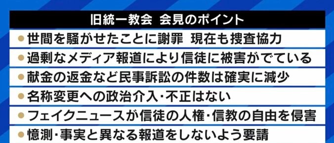 「無駄や矛盾が多く残念だった」旧統一教会の記者会見に参加したフランス紙特派員 茂木健一郎氏も「がっかりした」 6枚目