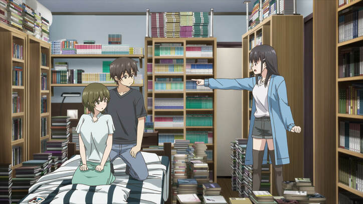 アニメ「継母の連れ子が元カノだった」いさなの洋服を買いに行く結女たち…第8話先行カット&あらすじ公開