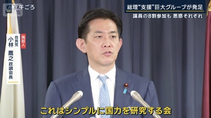 小林鷹之政調会長