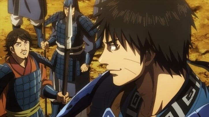 アニメ「キングダム」蒙武vs汗明が戦うなか、カ燐軍の動きに気づいた蒙恬…！第14話先行カット＆あらすじ公開