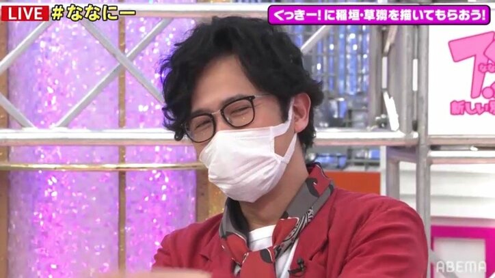 鬼才・くっきー！が描いた稲垣吾郎のイラストが衝撃「どこも似てないよ！」声荒げる場面に視聴者「ゴロチがイラチw」