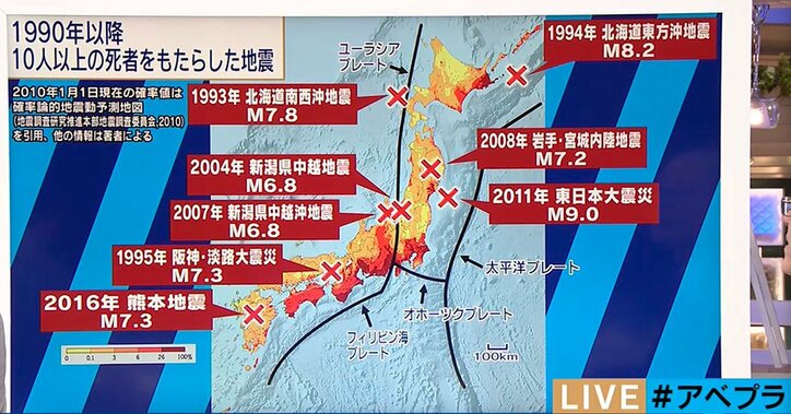 「地震の予知は不可能」 東大教授、文科省「ハザードマップ」はアテにならないと指摘