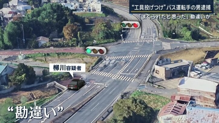 青信号の停止線