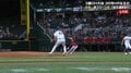 「それ、捕っちゃう!?」走者・大谷翔平、相手の好守備に思わず珍ポーズ 痛烈ライナーで戻れず併殺もファン同情「これは戻れん」「投手が凄い」