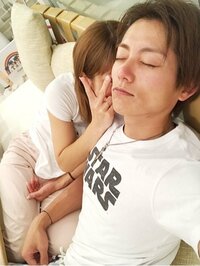 杉浦太陽『ちゃんと一緒に寝ましょ～zzz』