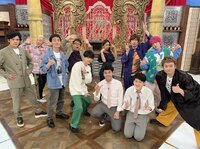 『彼オオカミ』SASUKE、稲垣・草なぎ・香取らと“ななにー出演後”に記念写真「またコラボして欲しい」とリクエスト続々