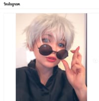 中川翔子の“おうちハロウィン”が別人級？「呪術廻戦」五条悟に扮した男装コスプレに「しょこたんとわからなかった」と驚きの声