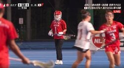 世界ラクロス女子、日本戦で驚きの光景 「中澤さん、何が起こってるんですか？」松岡修造も反応 なぜ？“誰も取りに行かず”騒然