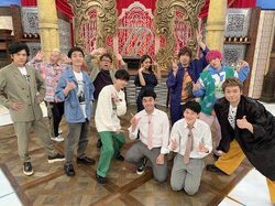 『彼オオカミ』SASUKE、稲垣・草なぎ・香取らと“ななにー出演後”に記念写真「またコラボして欲しい」とリクエスト続々