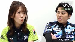 「できてる？」人気ママ雀士、緊張の試合前で突如の変顔 対戦相手の表情が“無”に／麻雀・Mリーグ